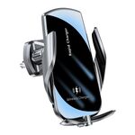 V5S 40W Supporto magnetico per telefono da auto a ricarica rapida (nero)