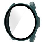 Per Xiaomi Watch S2 46mm PC + 9H Custodia protettiva integrata in vetro temperato (verde pino)