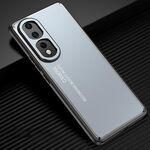 Custodia per telefono in metallo satinato per Honor 80 Pro (blu)