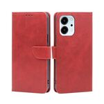 For Honor 80 SE Calf Texture Buckle Custodia per cellulare in pelle (rossa)