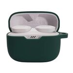 Custodia protettiva in silicone per auricolari wireless JBL T230NC TWS (verde scuro)