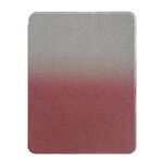 Per iPad Pro 11 2022/2021/2020 Custodia per tablet in pelle crosta magnetica sfumata glitterata (rosa)