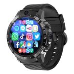 MT27 4G + 64G 1,6 pollici IP67 Impermeabile 4G Android 8.1 Smart Watch Supporto frequenza cardiaca / GPS, Tipo: cinturino in silicone