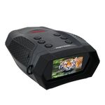 GVDA GD903 Binocolo con schermo TFT da 3 pollici Binocolo per visione notturna a infrarossi 4K (nero)