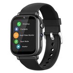 UNIWA X1S 1,9 pollici IP67 impermeabile 4G Android 8.1 Dual Camera Smart Watch supporto misurazione della temperatura, specifica: 1G + 8G (nero)