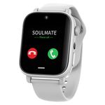 UNIWA X1S 1,9 pollici IP67 impermeabile 4G Android 8.1 Dual Camera Smart Watch supporto misurazione della temperatura, specifica: 1G + 8G (bianco)