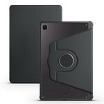 Custodia in pelle per tablet Smart con rotazione a 360 gradi in acrilico per Samsung Galaxy Tab S6 Lite P610 (nero)