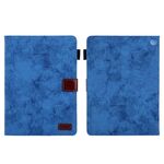 Per Amazon Fire Max 11 2023 Custodia Smart Tablet in pelle con trama in tessuto (blu)