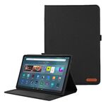 Custodia per tablet in pelle per Amazon Fire Max 11 (nero)