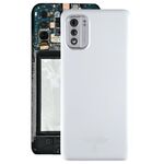 Per Nokia G60 Cover posteriore batteria originale con copriobiettivo fotocamera (argento)