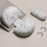 Cuscino per il sonno laterale per il supporto della vita incinta Cuscino per l'addome rimovibile multifunzionale, colore: bambù probiotico