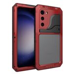 Per Samsung Galaxy S23 + 5G RedPepper Wolf 360 Full Body Rugged IP68 Custodia per telefono impermeabile (rosso)