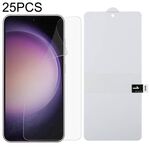 Per Samsung Galaxy S23 FE 5G 25 pezzi Protezione schermo intero Pellicola idrogel antideflagrante