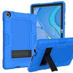 Per Huawei MatePad T 10s / T10 Custodia per tablet PC ibrida in silicone robot B3 a contrasto di colore con supporto (blu nero)