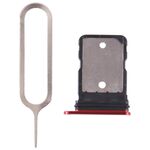 Per Google Pixel 7A Vassoio per scheda SIM originale con pin SIM (rosso)