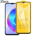 Per Honor X6a 25 pezzi 9D Full Glue Screen Pellicola in vetro temperato