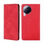 Per Xiaomi Civi 3 5G Custodia per telefono in pelle magnetica Skin Feel (rosso)