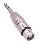 LZ1179 Adattatore da 6,35 mm 1/4 TRS maschio a XLR femmina a 3 pin