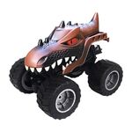JJR/C Q148 2.4G Auto da arrampicata per dinosauri con telecomando (marrone)