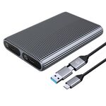 ORICO AM2C3-2SN Enclosure SSD Dual-bay M.2 NVME + SATA (grigio)