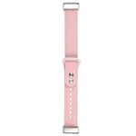 Per cinturino di ricambio in pelle PU Fitbit Charge 5 (rosa)