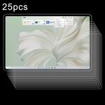 Per Huawei MateBook E 2023 25 pezzi 9H 0,3 mm Pellicola in vetro temperato antideflagrante