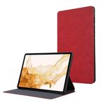 Custodia protettiva in pelle per tablet Samsung Galaxy Tab S9 TPU Flip (rosso)