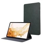 Custodia protettiva in pelle per tablet Samsung Galaxy Tab S9 Flip Flip (verde)