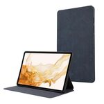 Custodia protettiva in pelle per tablet Samsung Galaxy Tab S9 Flip Flip (blu scuro)