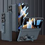 For Honor Magic VS GKK Custodia per cellulare in pelle con cerniera magnetica con supporto (verde)