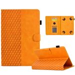 Custodia in pelle goffrata rombo per tablet universale da 8,0 pollici (cachi)