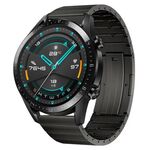 Cinturino per orologio a sgancio rapido in lega di titanio da 46 mm per Huawei Watch GT2 (grigio)