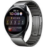 Per Huawei Watch 3 cinturino in lega di titanio One Bead (grigio)