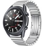 Per Samsung Galaxy Watch 3 45mm One Bead cinturino in lega di titanio (argento)