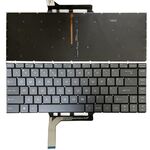 Tastiera per laptop versione USA con retroilluminazione per MSI GS65 / GS65VR / MS-16Q2 / Stealth 8SE /8SF / 8SG /Thin 8RE / Thin 8RF (grigio)