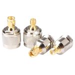Adattatore connettore coassiale SMA a N RF 4 in 1