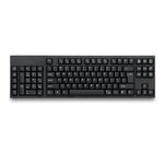 Tastiera sinistra cablata USB con funzione Dual HUB (nera)