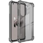 Per Asus Zenfone 10 5G imak Custodia antiurto per telefono Airbag TPU (nero trasparente)