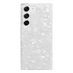 Per Samsung Galaxy S22+ Custodia protettiva in TPU con motivo a conchiglia (bianca)