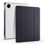 Custodia per tablet in pelle TPU trasparente pieghevole da 12,1 pollici per vivo Pad2 da 3 pollici con slot per penna (nero)