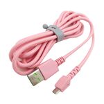 Cavo di ricarica per mouse wireless professionale per Razer / Naga Viper Pro / Viper V2 (rosa)