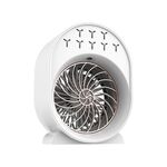 USB Spray Umidificazione Ventilatore Aria Condizionata Piccolo Raffreddatore d'Aria Portatile da Tavolo, Stile: Ricarica (Bianco)