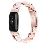 Per cinturino di ricambio in resina ovale Fitbit Inspire 3 (torrone)