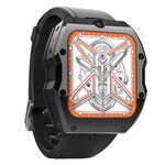 Modello X 1,99 pollici IP68 impermeabile Android 9.0 4G Dual Camera Ceramics Smart Watch, specifica: 2G + 16G (nero)