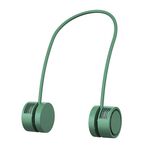 DQ209 Diffusore di aromi muto portatile appeso al collo piccolo ventilatore (verde)