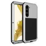 Per Samsung Galaxy S23 5G RedPepper 360 Custodia per telefono impermeabile in metallo resistente per tutto il corpo (argento)
