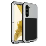 Per Samsung Galaxy S23 + 5G RedPepper 360 Custodia per telefono impermeabile in metallo resistente per tutto il corpo (argento)