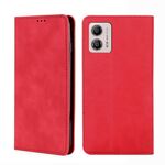 Per Motorola Moto G53 5G/G13 4G/G23 4G Skin Feel Custodia magnetica orizzontale in pelle con vibrazione (rosso)