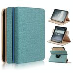 Per custodia per tablet in pelle universale rotante da 6 pollici (verde)