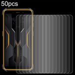 Per Ulefone Armor X12 Pro 50 pezzi 0,26 mm 9H 2,5D Pellicola in vetro temperato